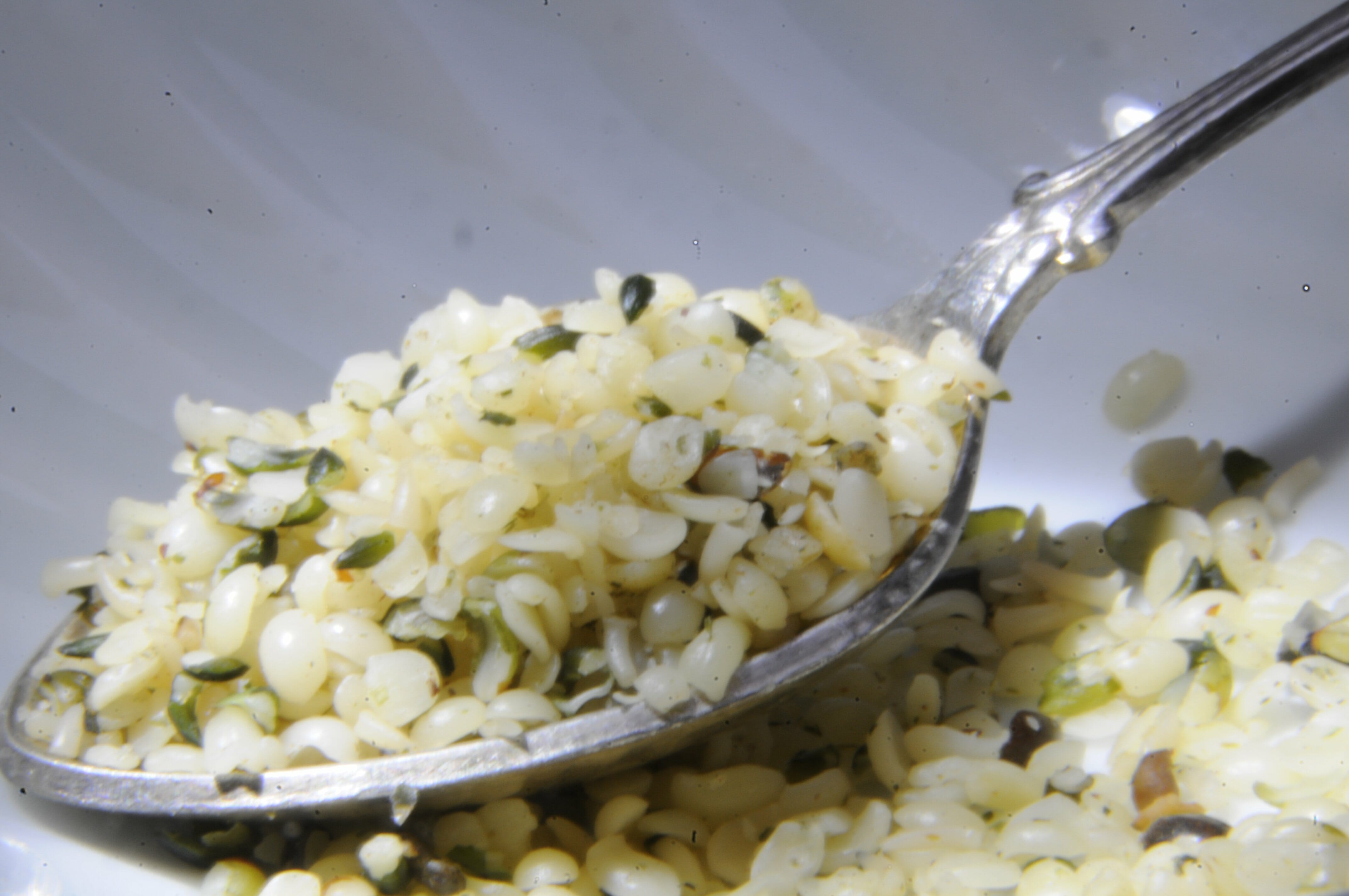 How Well Do You Really Know Hemp? - Ultimate Hemp Quiz (2019) 10 hemp seed on a spoon