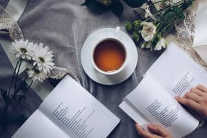 The Ultimate Guide to Choosing the right Hemp or CBD Tea 2 tea with books